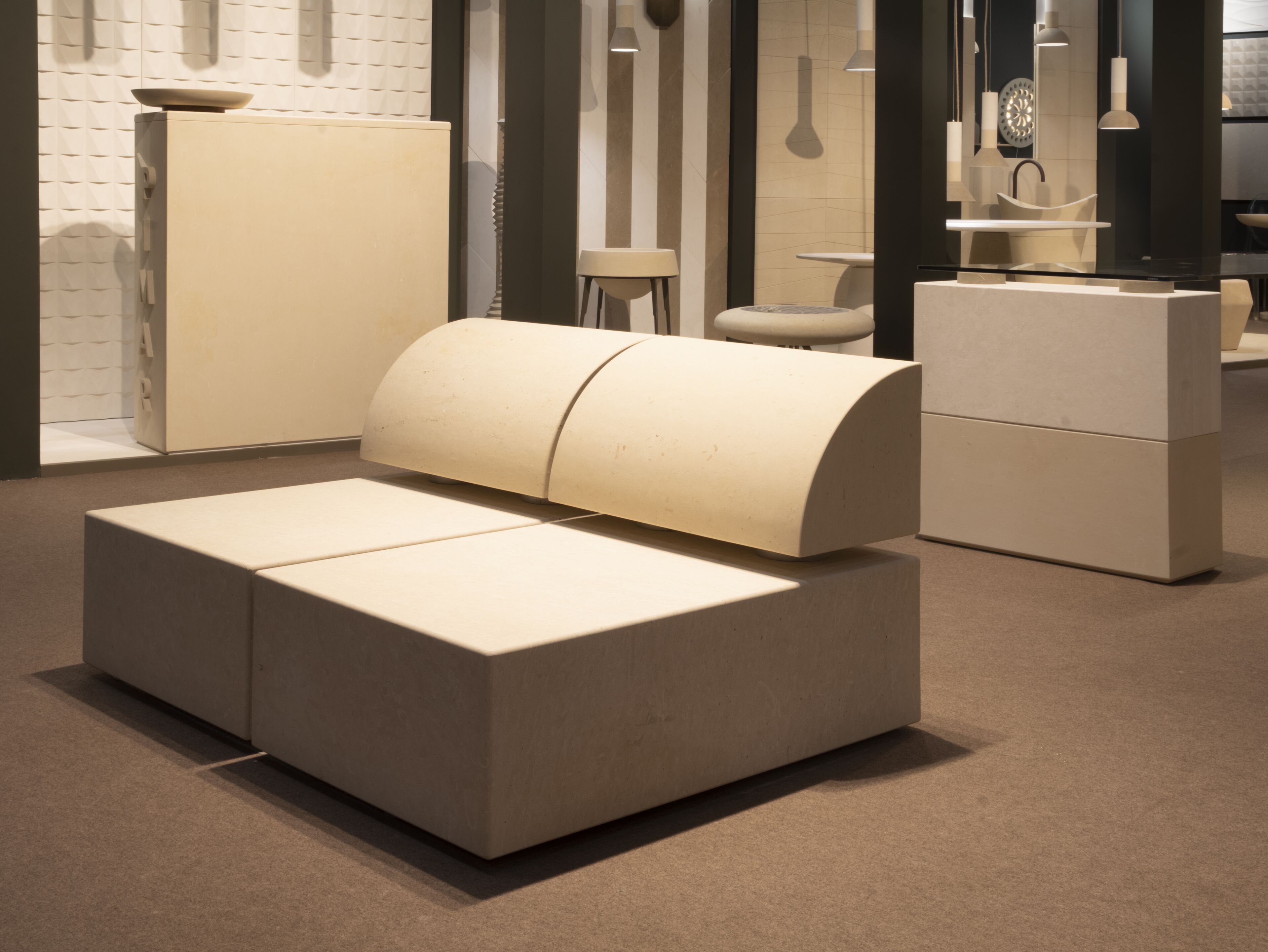 Leccese каменный садовый стул PIMAR Fattidipietra ARCH-00073769