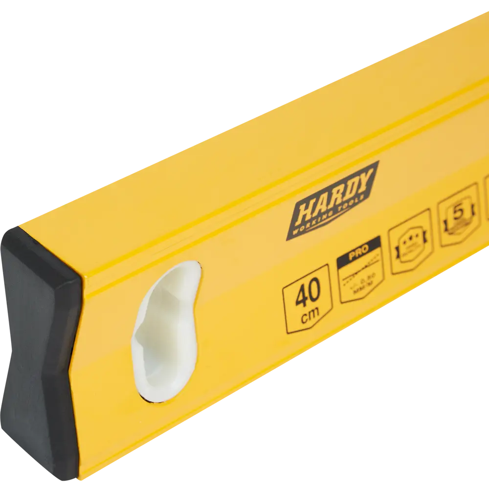 Уровень пузырьковый Hardy 0730-430400 магнитный 2 глазка 400 мм STLM-2139224 - Вид №1