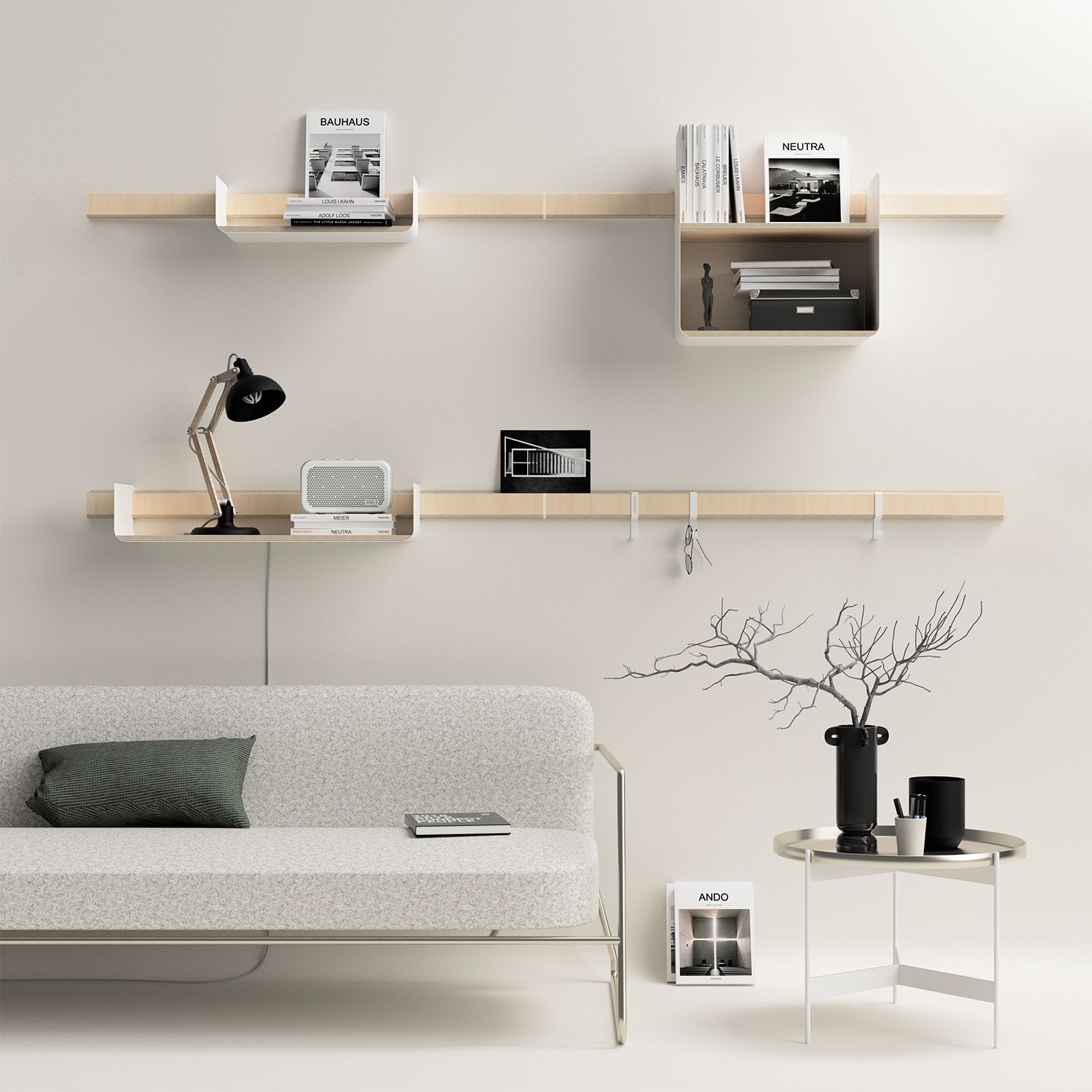 Система деревянных полок Variand Furniture W02 ARCH-00132421 - Вид №4