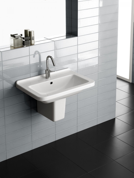 YXBE01 Умывальник Erika Pro 65 Hatria  - Вид №1