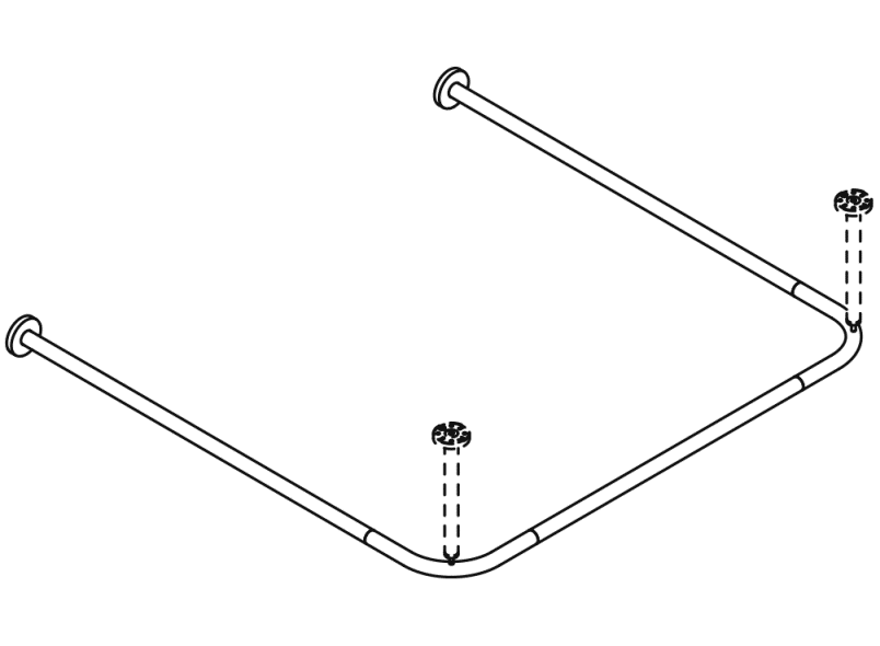 900.34.30040 Карниз HEWI System 900 - Вид №3