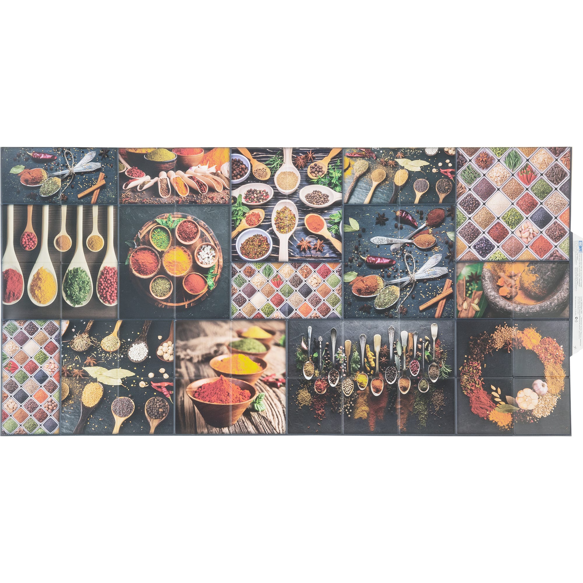 82689614 Панель ПВХ листовая 0.3 мм 960x485 мм Специи 0.47 м² Santreyd  - Вид №2