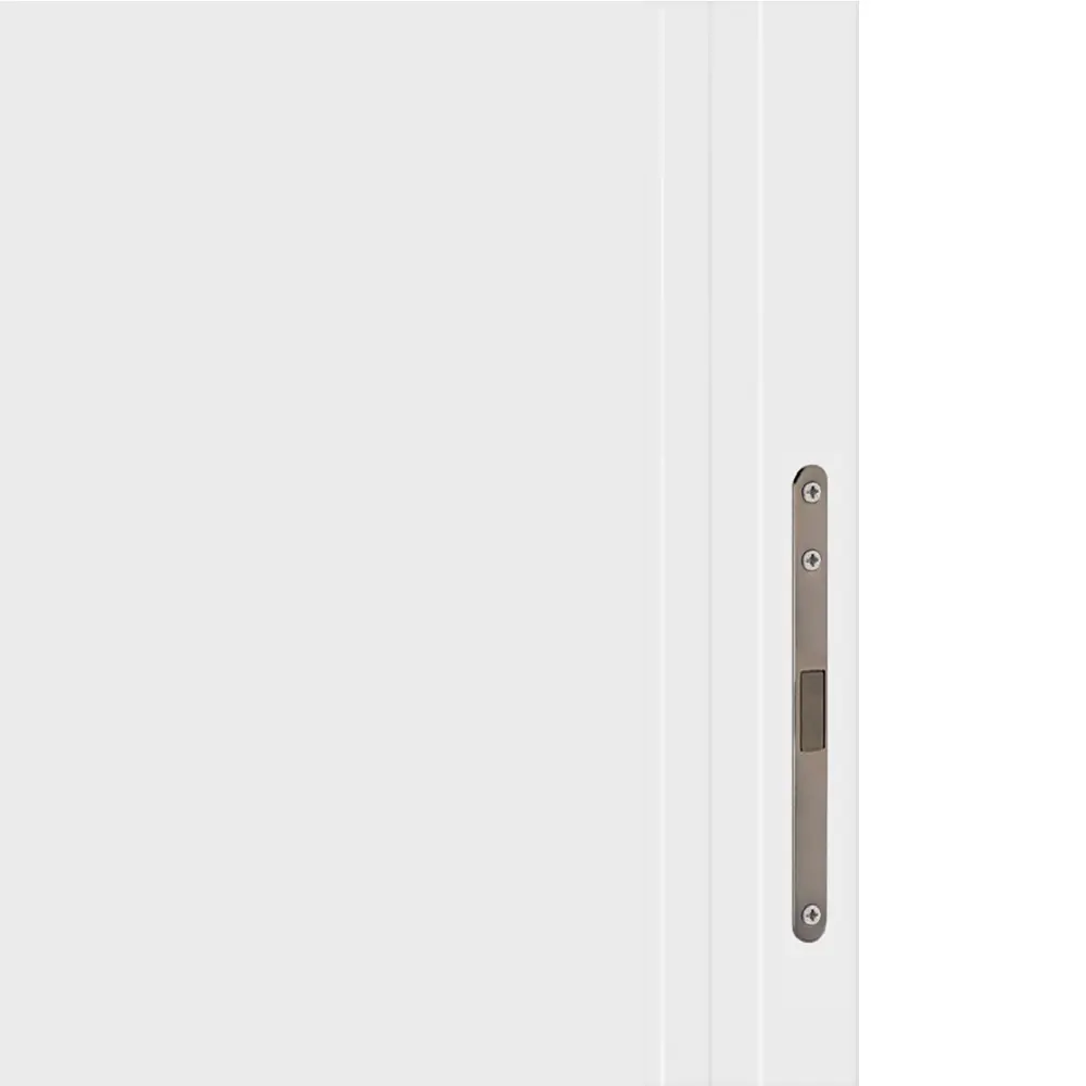 Дверь межкомнатная глухая обратного открывания с замком комплекте Invisible 60x210 см правая без кромки цвет белый 89383018 STLM-2014212 VELLDORIS  - Вид №2