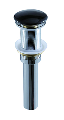 SL-112 Донный клапан без перелива матовый чёрный LAB.Space 