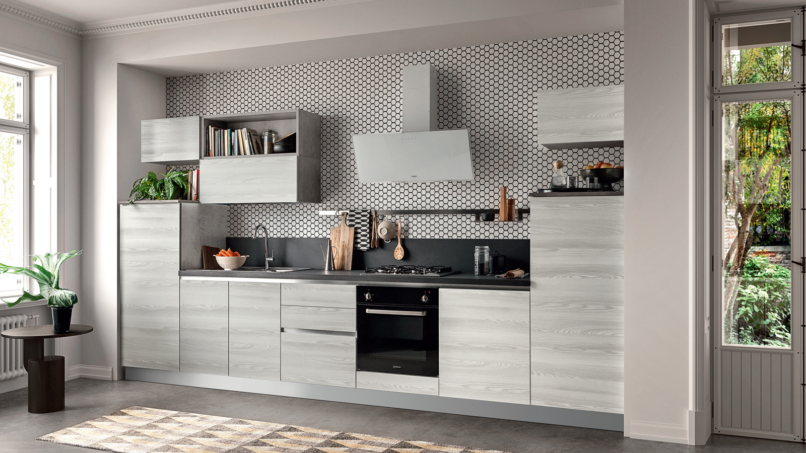 Easy 029  Кухонный гарнитур Ar-Due Polimerico 