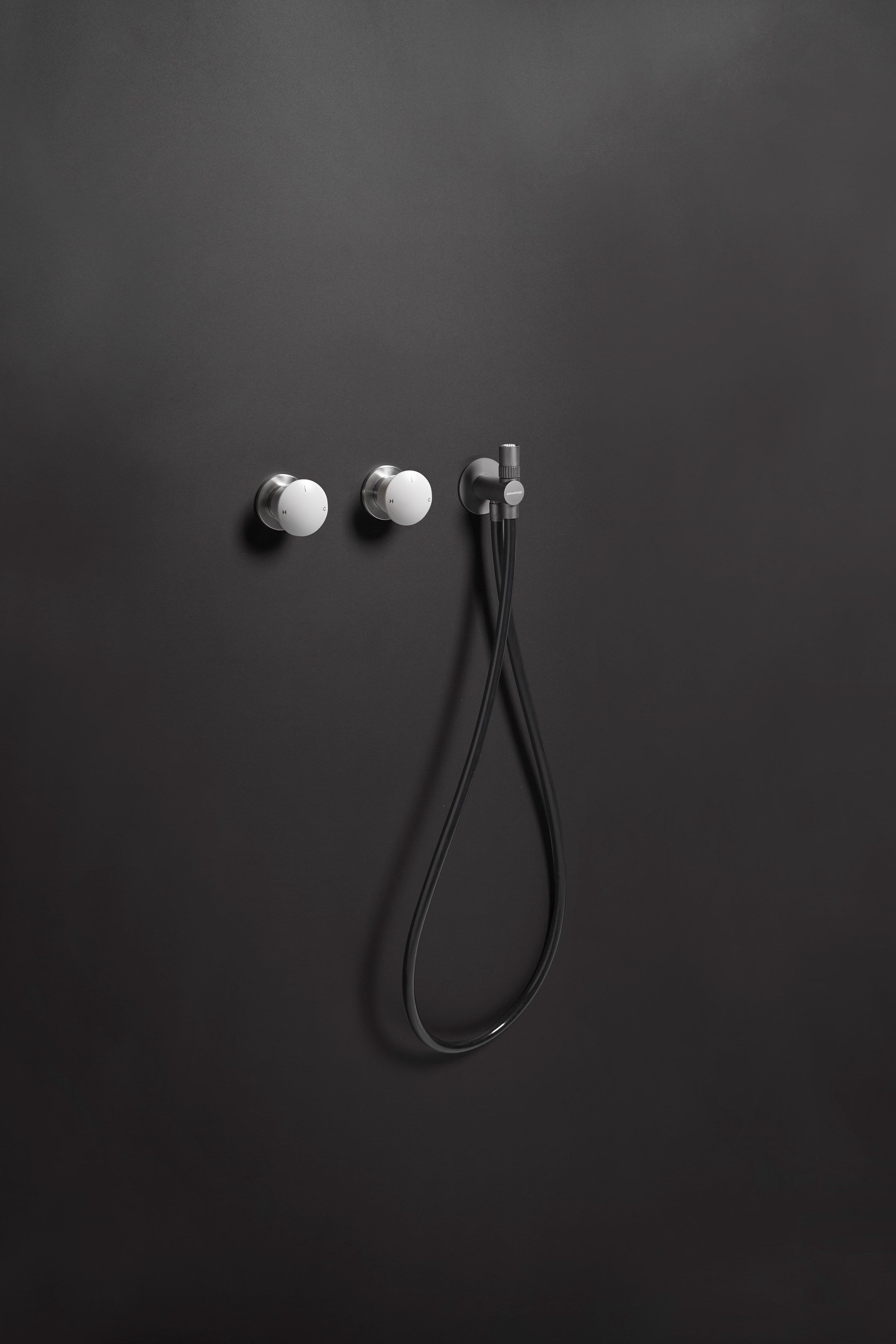 Смеситель для душа из матовой стали с ручным душем Antoniolupi Mayday ARCH-00129134 - Вид №3