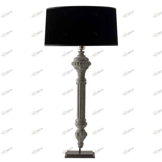 Настольная лампа Beaubourg от Eichholtz 105973 EICHHOLTZ КЛАССИЧЕСКИЕ 062074 Серебро;черный 