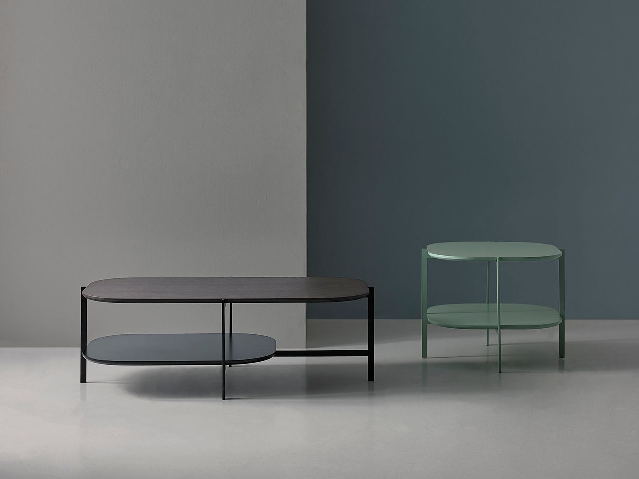 Низкий журнальный столик с журнальной стойкой Kendo Mobiliario ARCH-00071024 - Вид №2