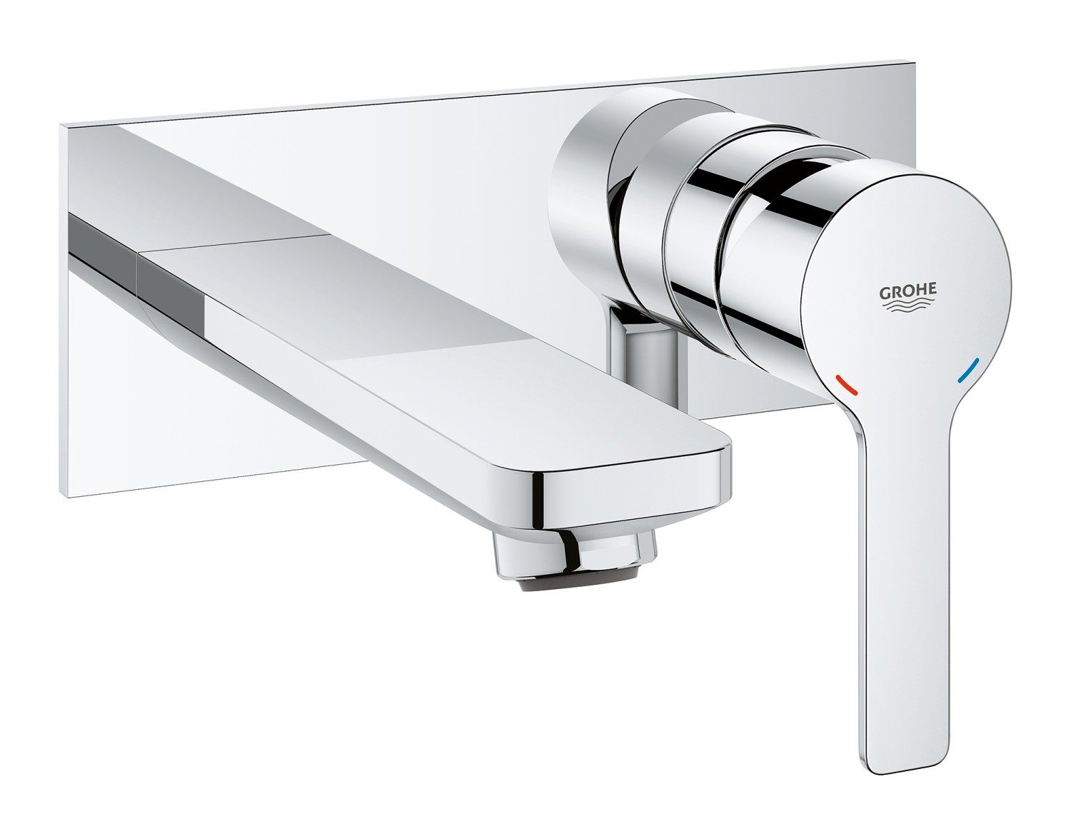 Настенный смеситель для раковины с пластиной Grohe linear New ARCH-00019998