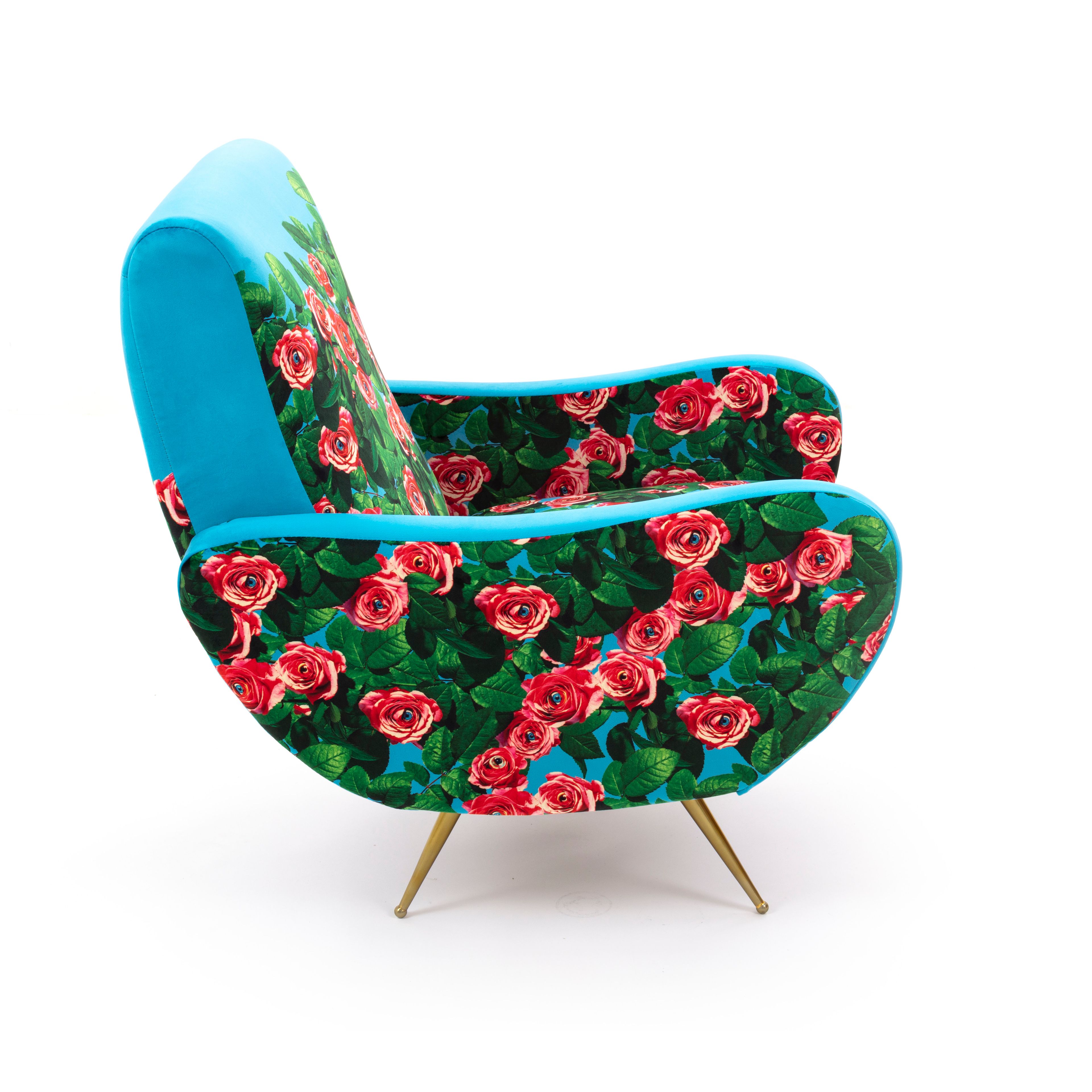 Тканевое кресло с подлокотниками Seletti Seletti wears Toiletpaper ARCH-00001492 - Вид №4