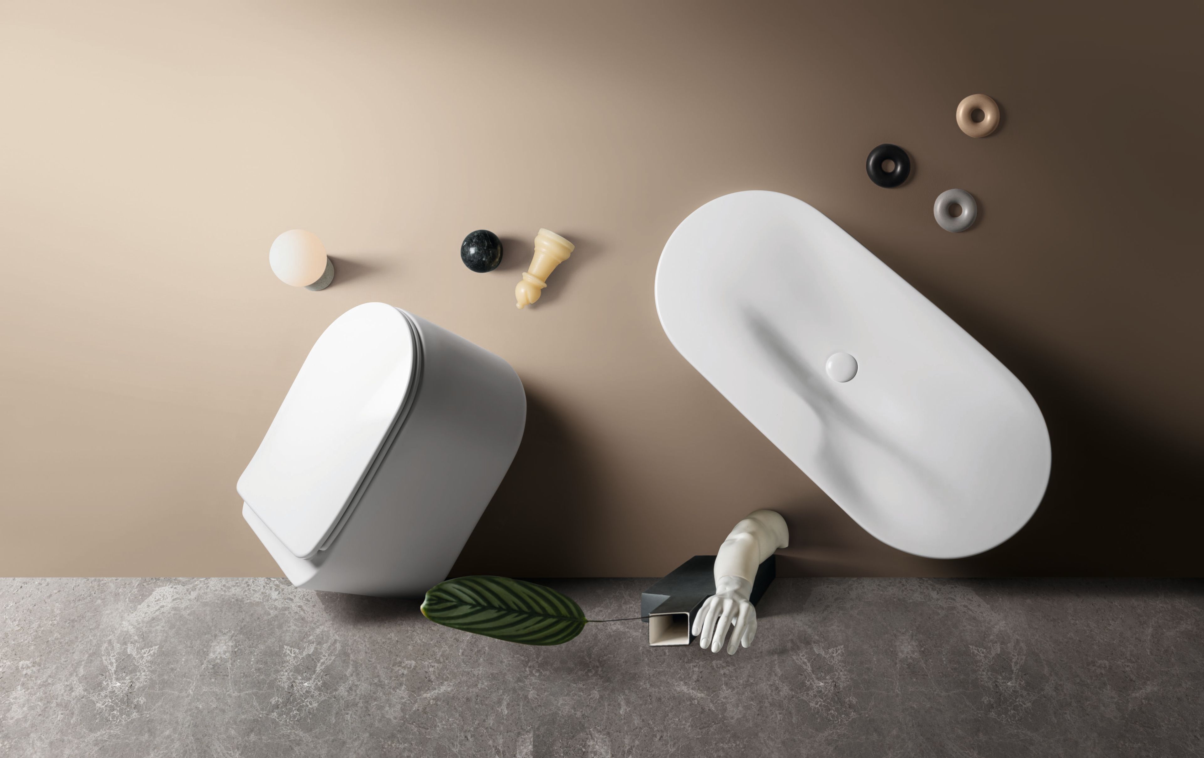 Керамическая овальная раковина Axa Delano ARCH-00043262 - Вид №19