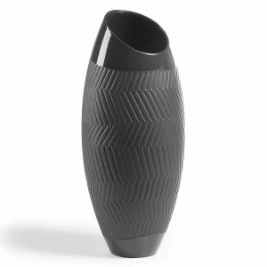 Ваза керамическая коричневая Mundo 44 см от La Forma LA FORMA MUNDO 343148 Черный