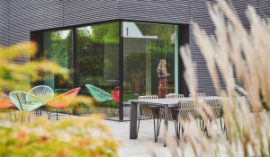 Алюминиевое раздвижное окно