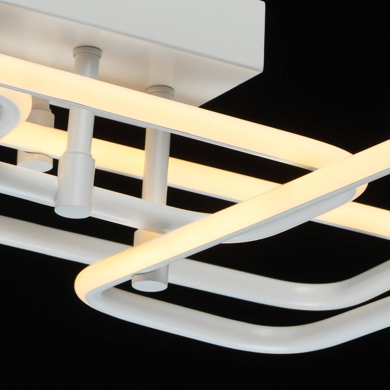 Потолочный светодиодный светильник De Markt Аурих 496018604 DE MARKT АУРИХ БЕЛЫЙ 202189 Белый  - Вид №3