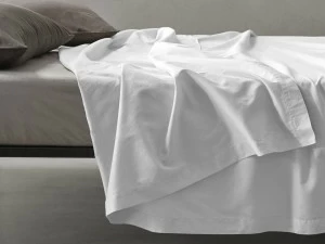 Society Limonta Однотонные хлопковые простыни Peach