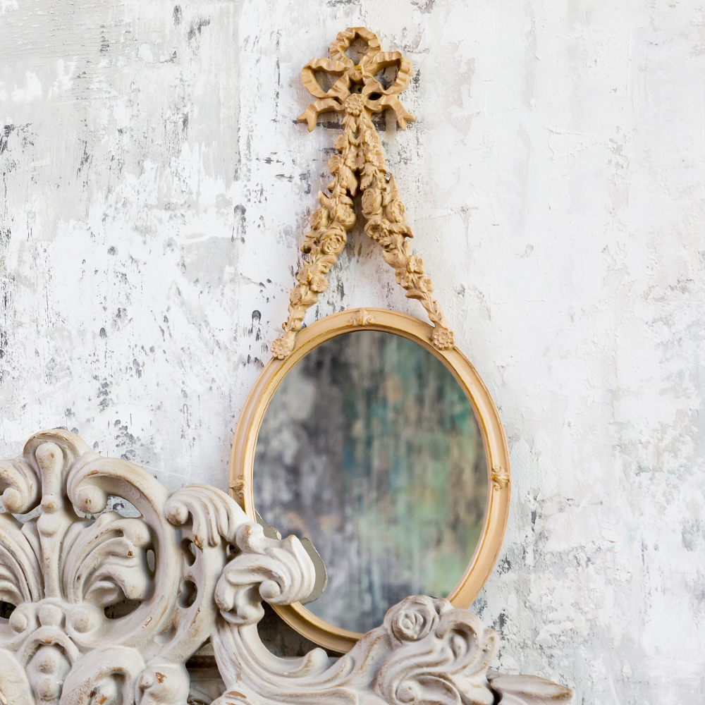 21061702 Зеркало настенное «Аморет» (антик беж) Object Desire Зазеркалье  - Вид №6