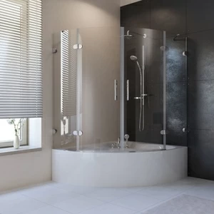 Шторка на ванну 110x110 GV-004R GUTEWETTER LUX PART