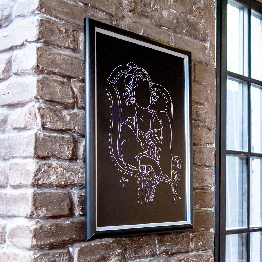 75363_1818 Арт-постер «Коко Шанель,1932 (инверсия)» Object Desire  - Вид №1