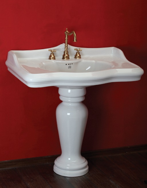 ML.IMP-25.390.bi Напольная раковина стоящая прямоугольная Migliore  - Вид №2