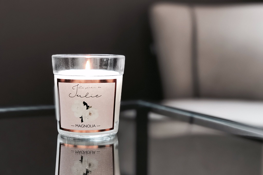 Свеча ароматическая «Магнолия» Le jardin de Julie Ambientair VV008MGLJ - Вид №3