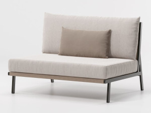 Мягкий модульный садовый диван