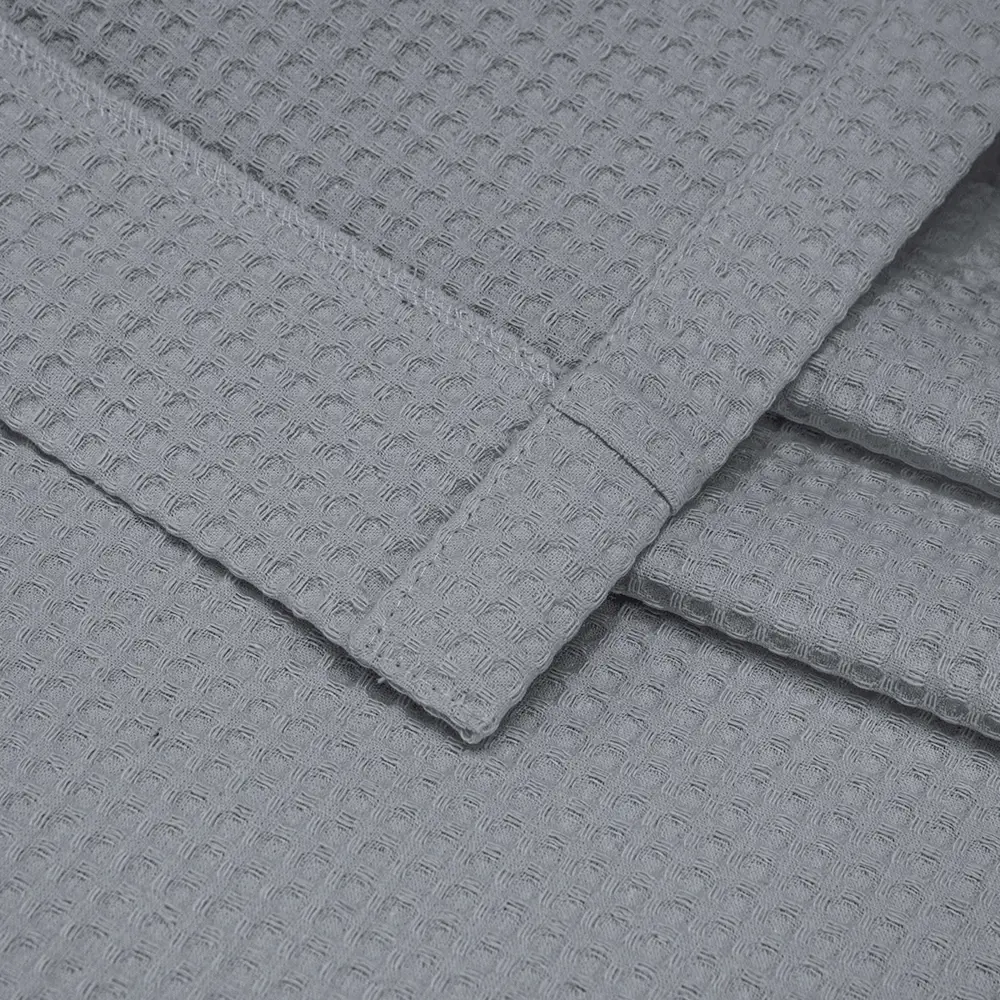 Халат вафельный Votex Home Кимоно без капюшона размер M цвет серый STLM-2007254 - Вид №1