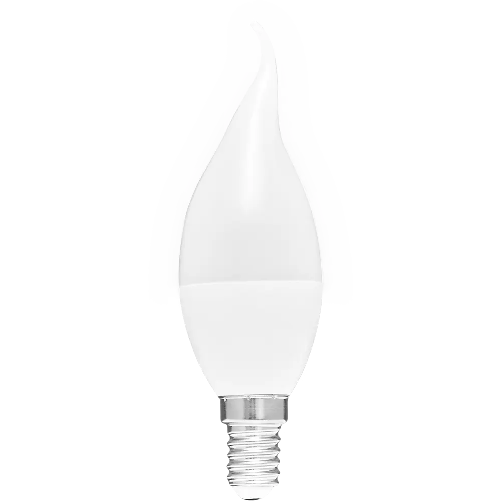 Светодиодная лампа Volpe E14 свеча на ветру матовая 6Вт 600лм 89819504 STLM-1326357 - Вид №1