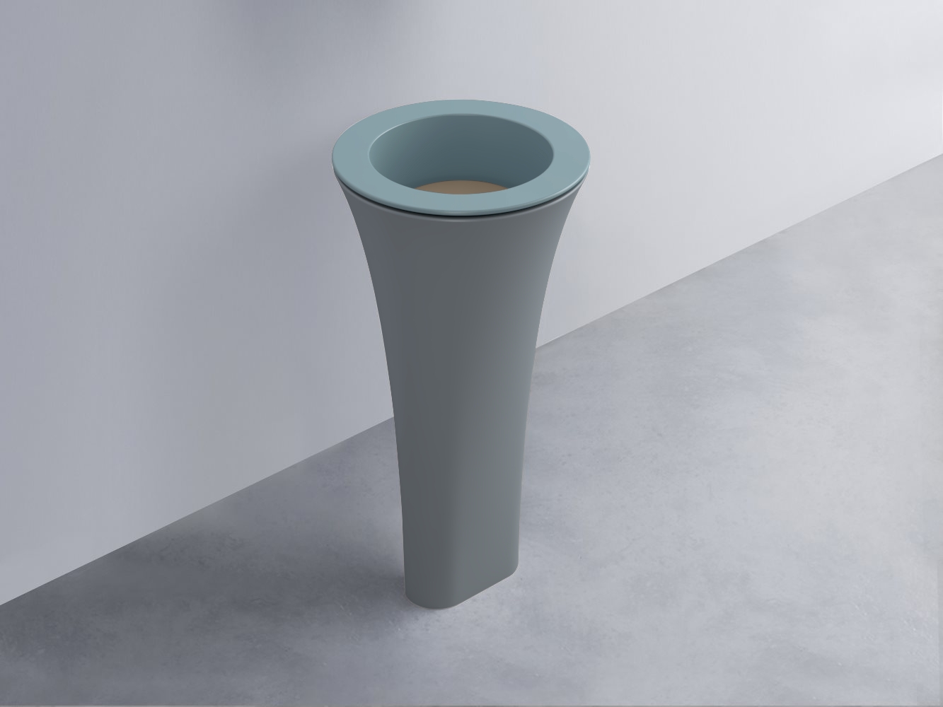 AMLA45-PL+AMPILT-AN+AMCOLT-BR Раковина Amedeo Tondo отдельностоящая cielo Enjoy + Amedeo Ceramica Cielo