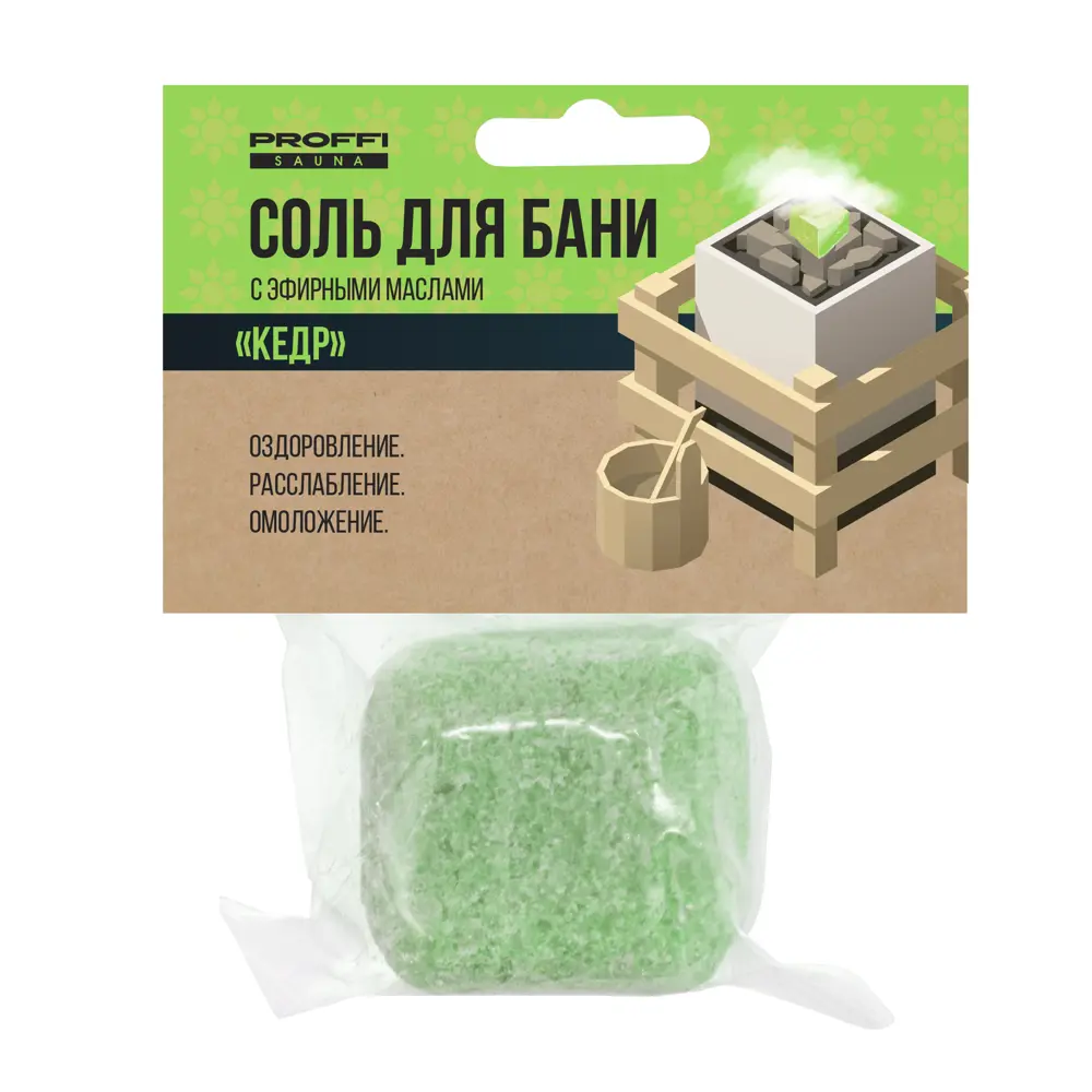 Соль для бани Proffi Sauna с маслом кедра 18851399 STLM-2009845 