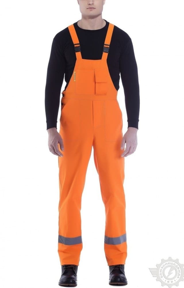 65932 Костюм "Дорожник Флюр" с СВП  Летняя спецодежда  размер 56-58/170-176  - Вид №8
