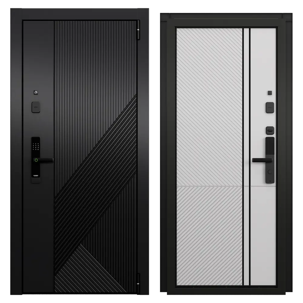 Входная дверь TOREX Протон Стар 95×205 см левая белая 89437214 STLM-1581024