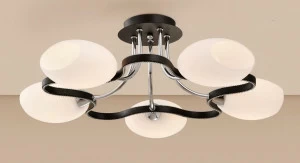 Потолочная люстра Citilux Октава CL131152 CITILUX ОКТАВА ЧЕРНЫЙ 182745 Белый