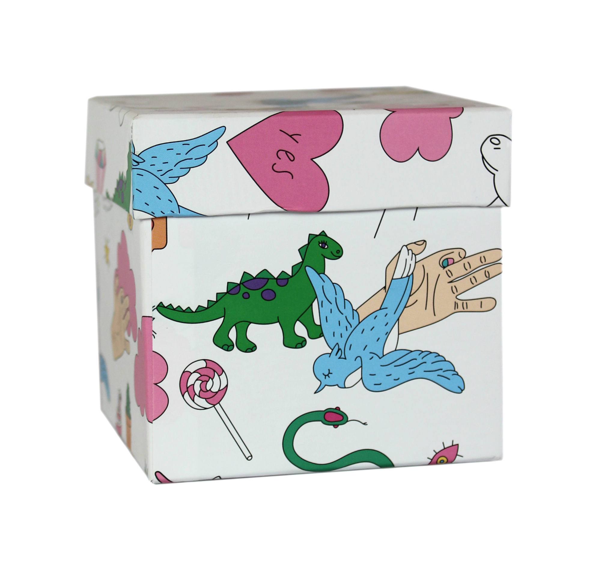 510540 Коробка подарочная "Фан", 10 х 10 х 10 см Santreyd 