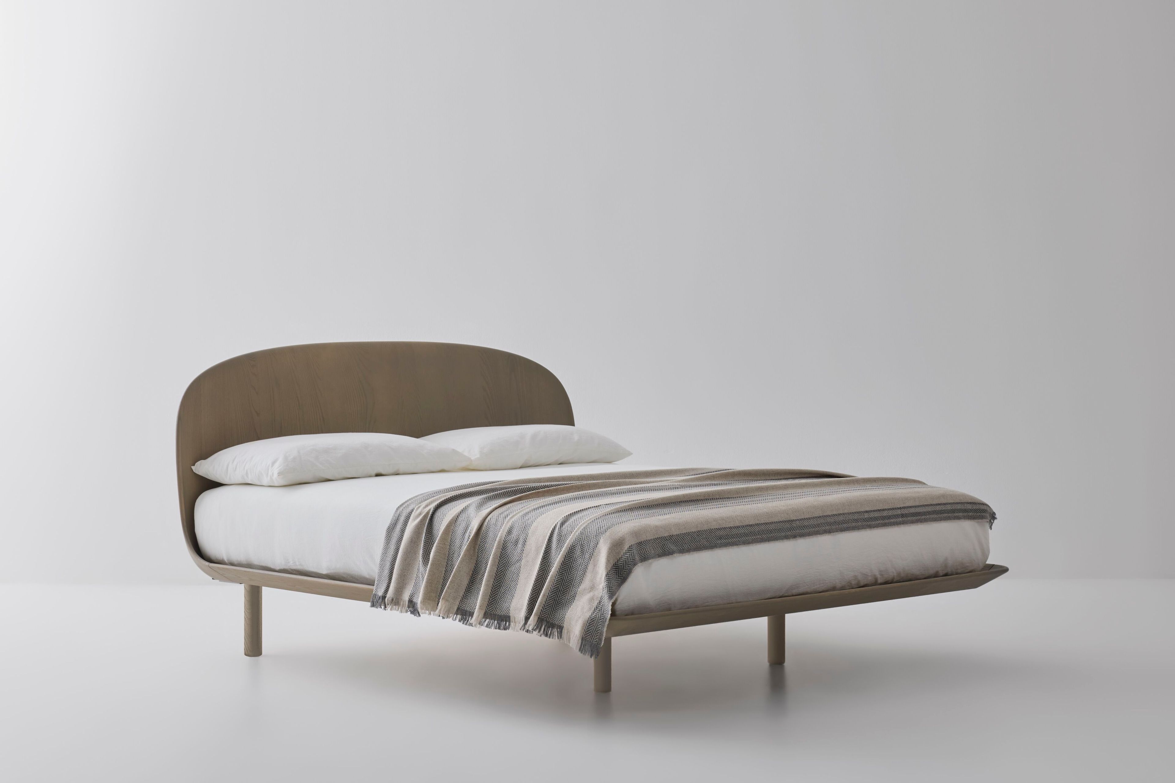 Деревянная двуспальная кровать Bolzan NEST ARCH-00035827 - Вид №1