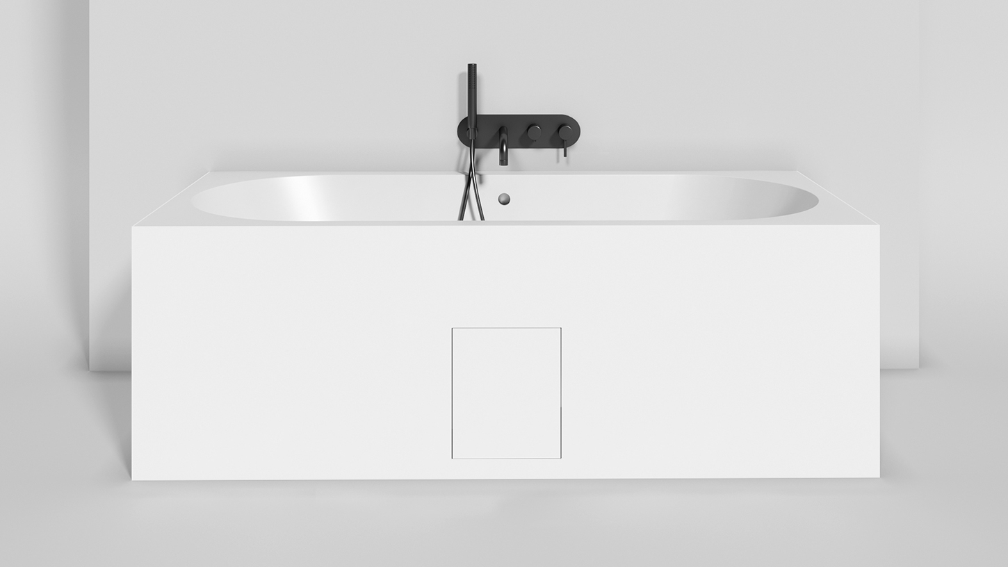 Встраиваемая ORNELLA AXIS 180x80 встраиваемая SALINI 103411G - Вид №5