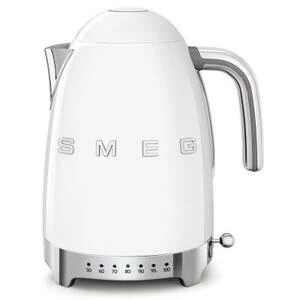 Чайник электрический Smeg с регулируемой температурой, белый