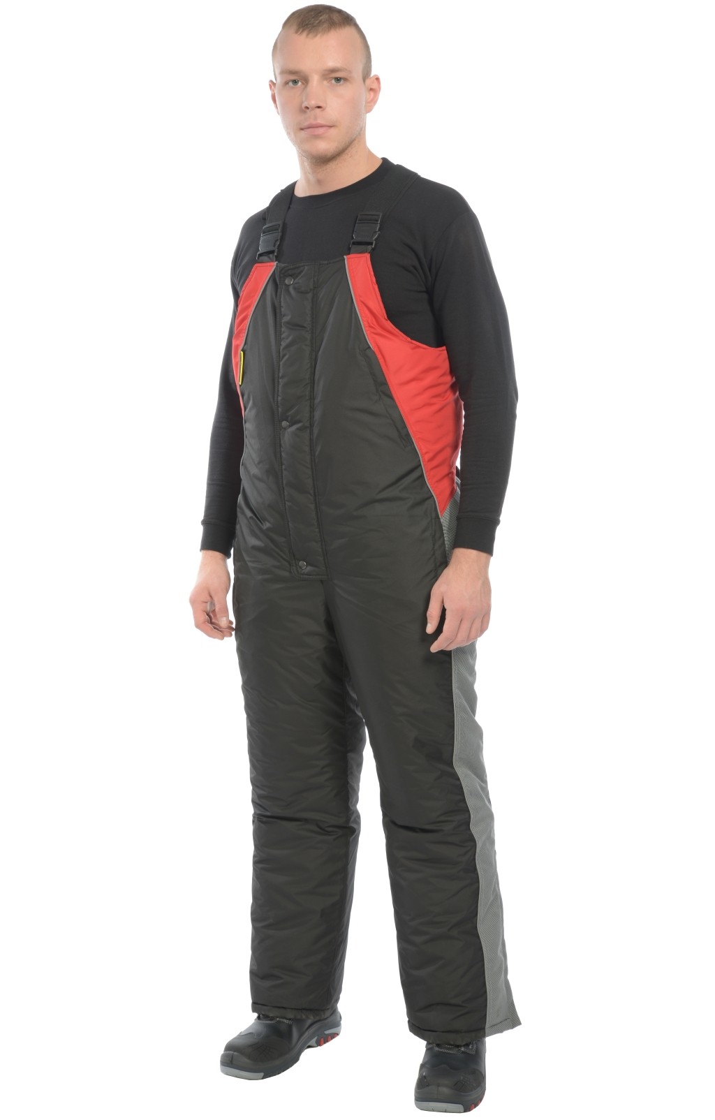 64770 Костюм "Ультра" зимний красно-черный  Зимняя спецодежда  размер 64-66/170-176  - Вид №13