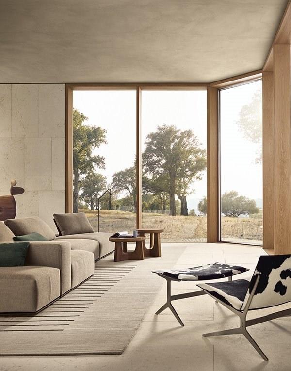 Poliform Круглый деревянный журнальный столик sun-id-1457691 - Вид №4