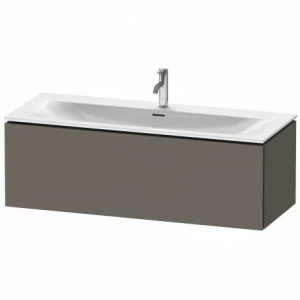 LC613909090 L-Cube Тумбочка подвесная Фланелево-серый шелковисто-матовый лак