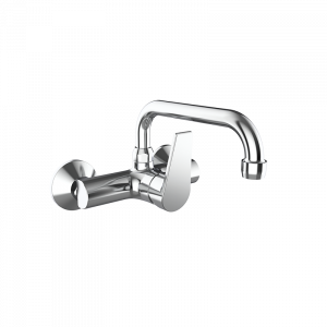 10963100 BASIC/PREMIUM Эко Проект стена Раковина Смеситель высокой пробки носик Хром GRB MIXERS