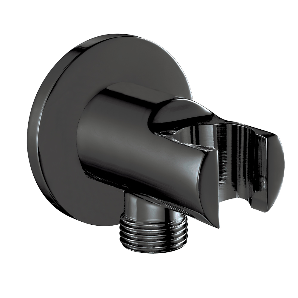 102199523c1  Кронштейн для душевой кабины - матовый черный Eca 