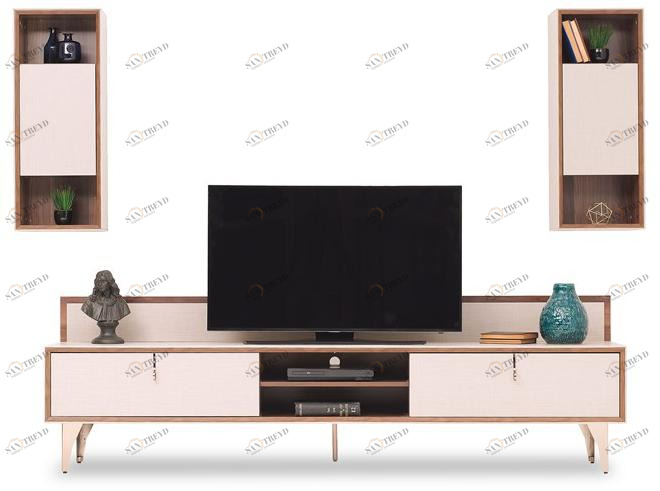 Enza Home Модульная деревянная стенка для хранения вещей Netha sun-id-1443403