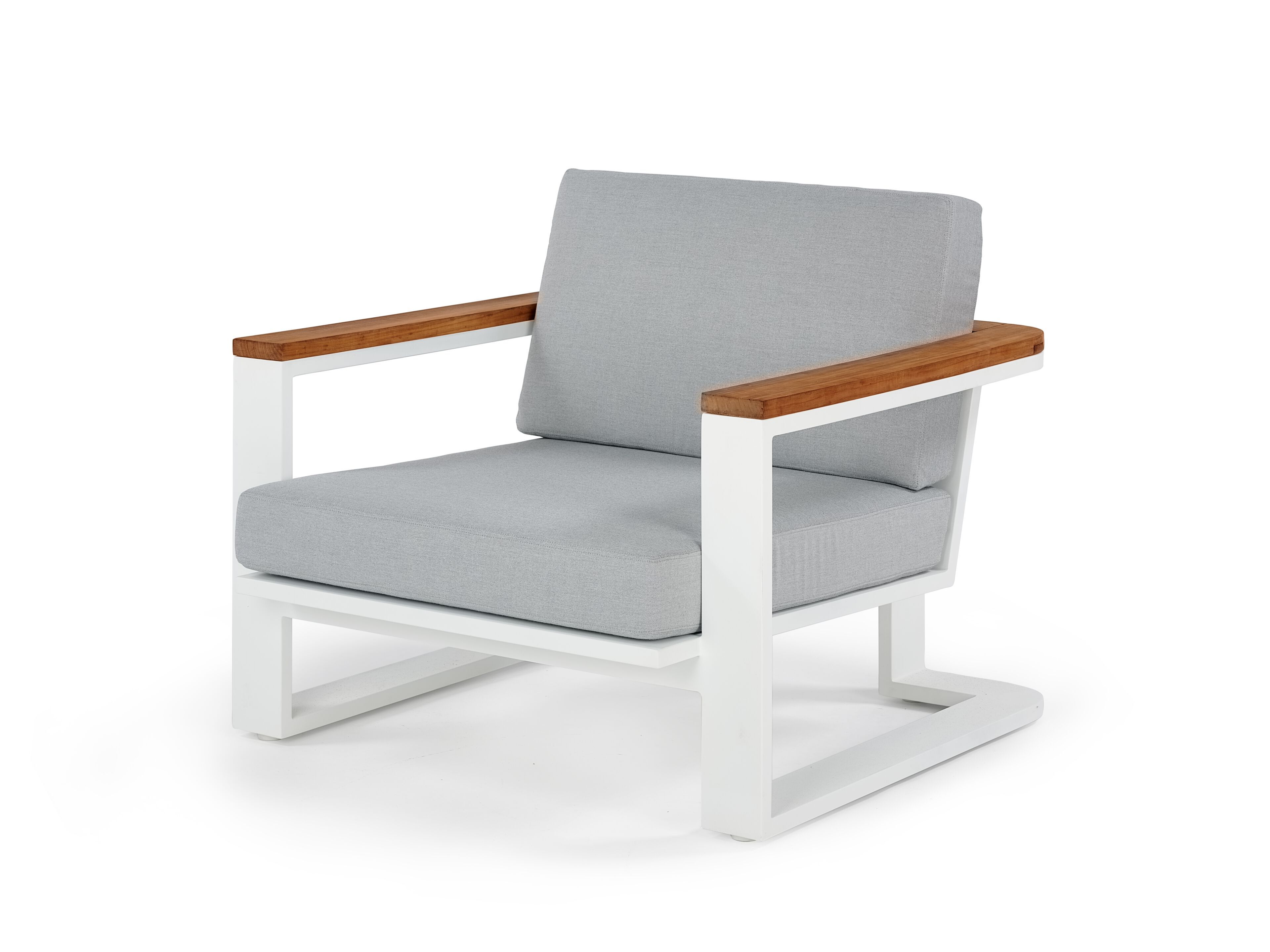 Алюминиевое мягкое садовое кресло с подлокотниками Walters Regatta ARCH-00037587