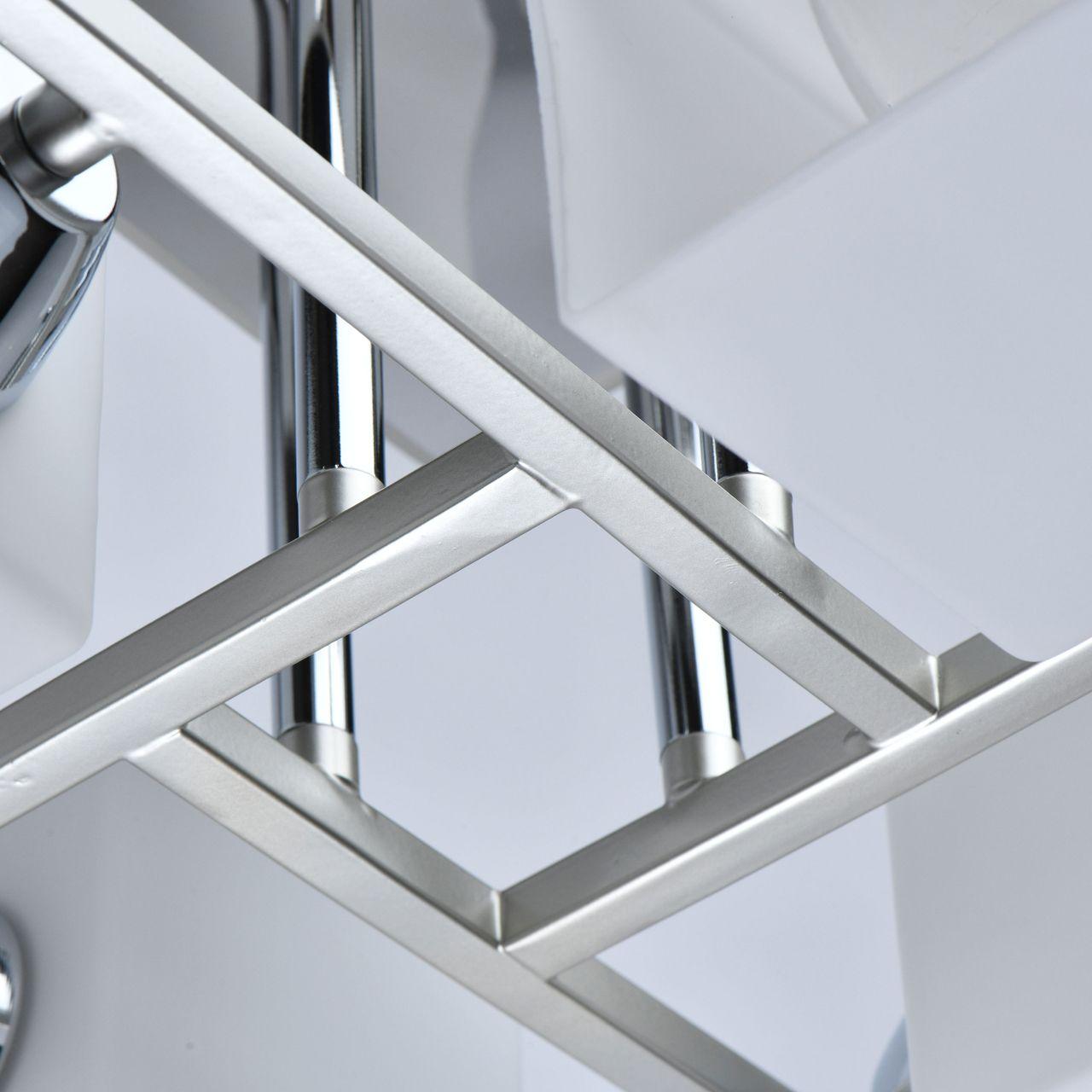 Потолочная люстра De Markt City Тетро 673015108 DE MARKT ТЕТРО 328385 Белый;серебро  - Вид №3