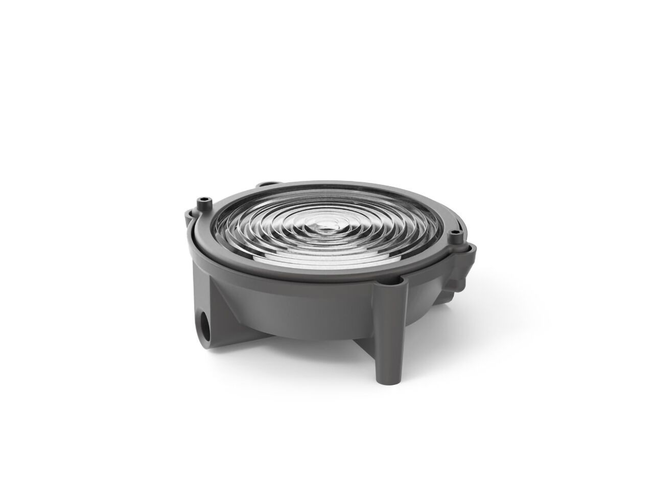 Анодированный алюминиевый потолочный светильник Genuit Graphite ARCH-00095174 - Вид №2