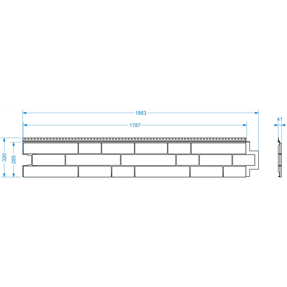 85346252 Сайдинг виниловый Döcke Rocky Сланец 1.8 м Кокос 0.51 м² STLM-0062055 - Вид №3