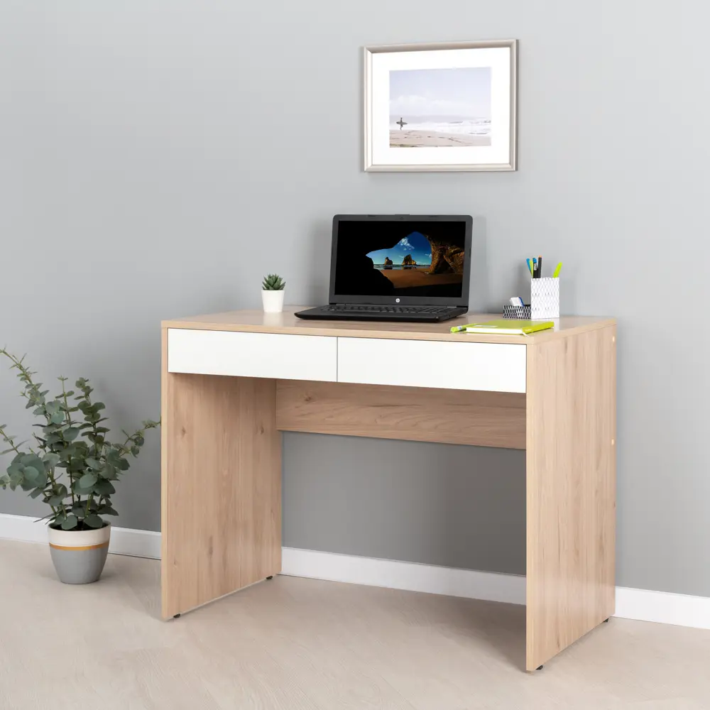 Santreyd - Компьютерный стол с двумя ящиками для организации рабочего пространства 86188692 STLM-0066676 - Вид №6