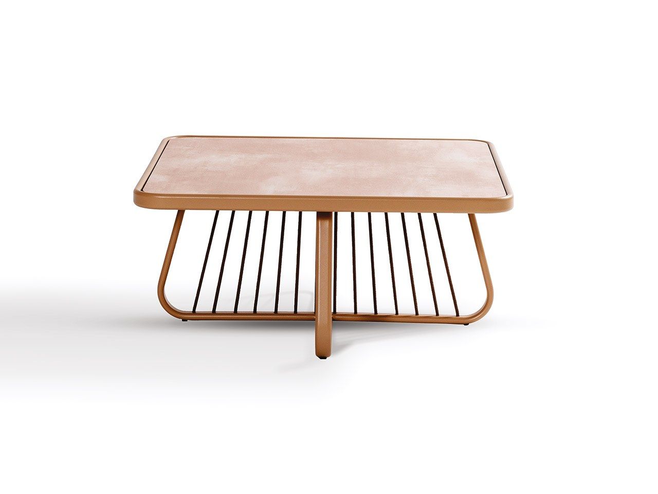 Квадратный садовый журнальный столик из ламината Coro Sally ARCH-00145793 - Вид №2