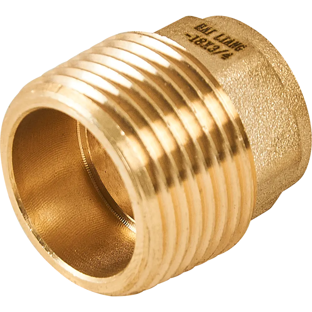 Муфта переходная Hailiang ø3/4"x18 мм наружная резьба медь 88673392 STLM-2152524 
