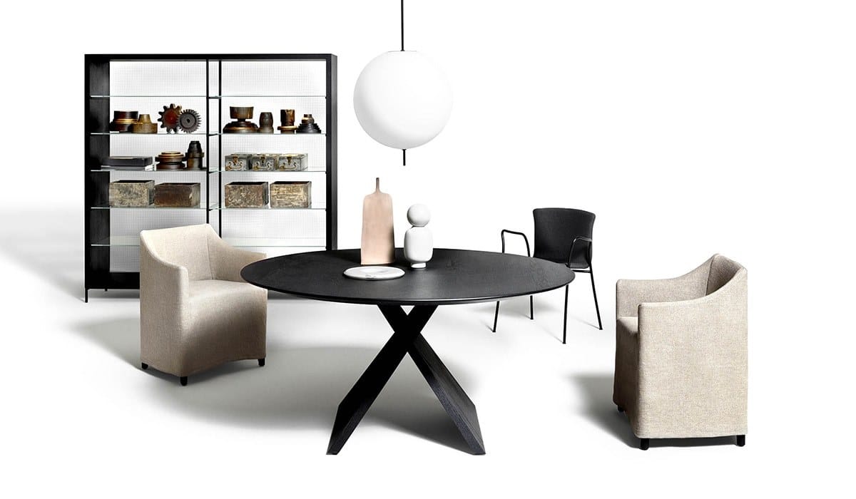 Мягкий стул с подлокотниками DE PADOVA CIRENE ARCH-00119208 - Вид №1